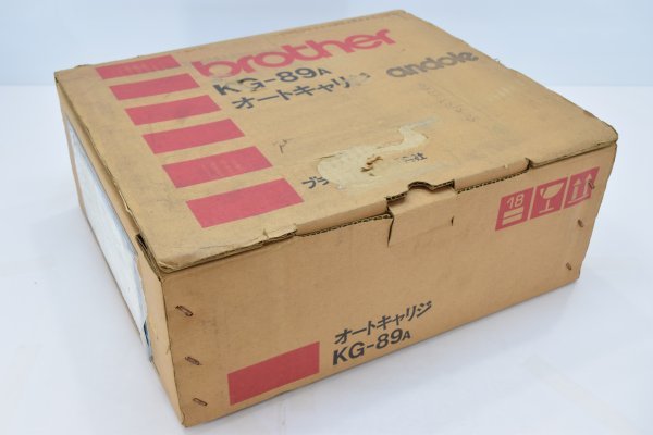 Yahoo!オークション - 動確 brother ブラザー KG-89A オートキャリジ a