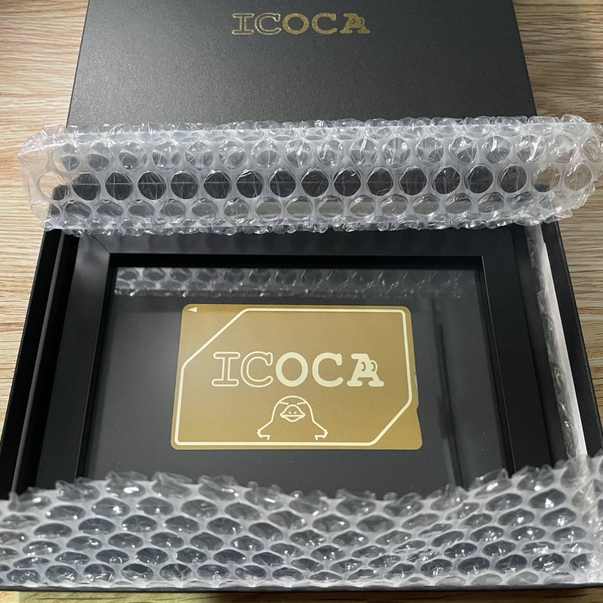 新品 J-WESTゴールドカード 会員限定 黄金のICOCA 【公式通販】