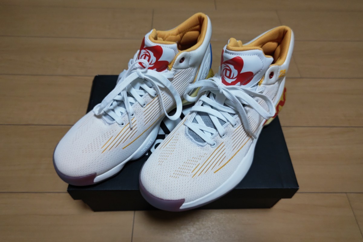 ADIDAS マクドナルド デリックローズ10 27 5センチ 未使用品 バッシュ