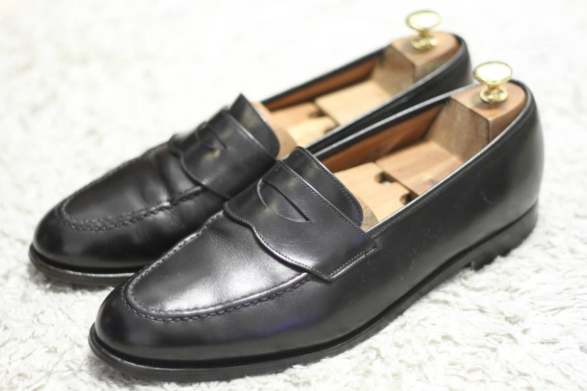 Yahoo!オークション - 【EDWARD GREEN製】HACKETT LONDON ペニーローフ