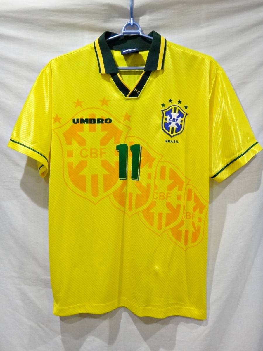 UMBRO ブラジル代表 ユニホーム背番号9 希少！umbro ブラジル代表
