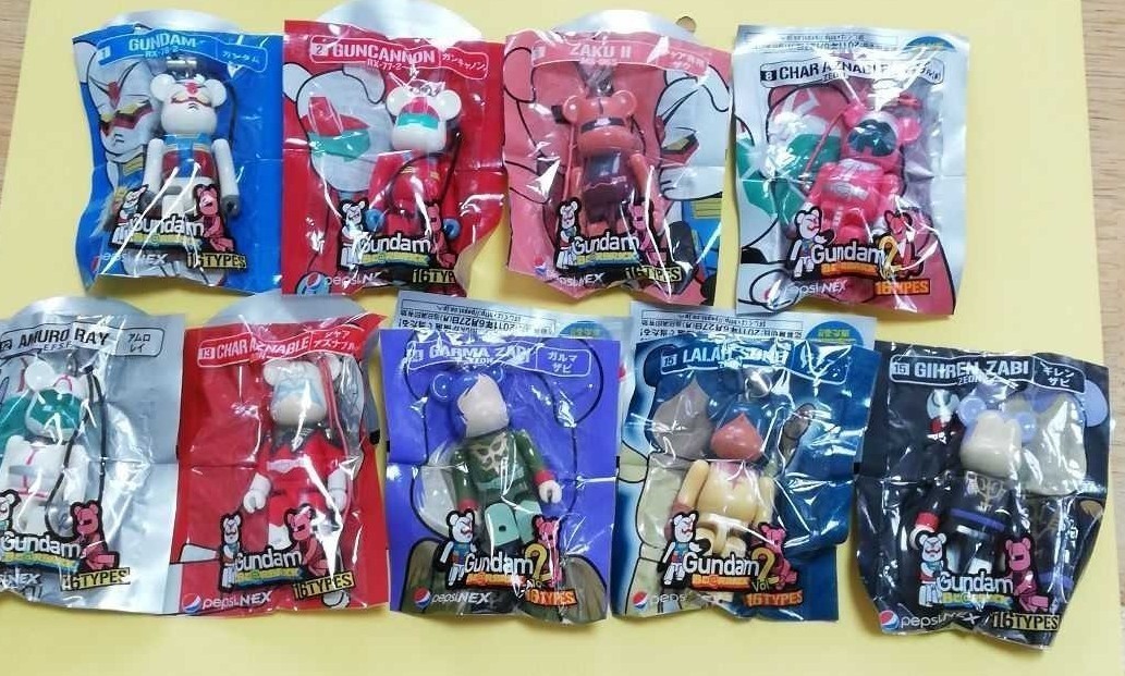 ペプシ＆ベアブリック ガンダム 9個セット｜Yahoo!フリマ（旧PayPay