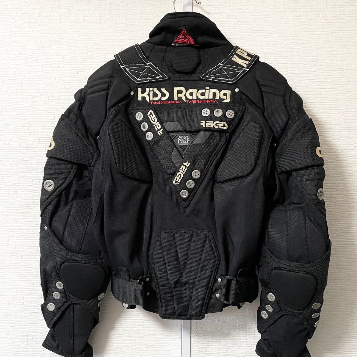 KISS RACING TEAM】レーシングジャケット バイク Mサイズ ライディング