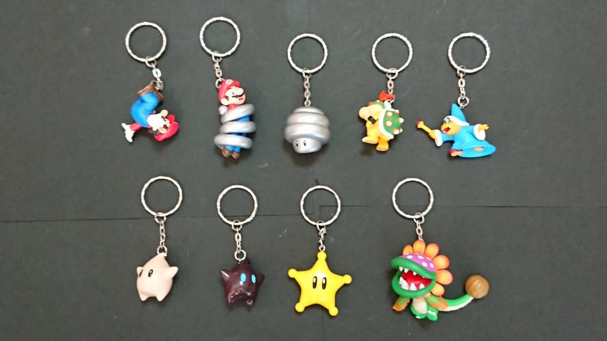 Yahoo!オークション - スーパーマリオギャラクシー フィギュアキーホ