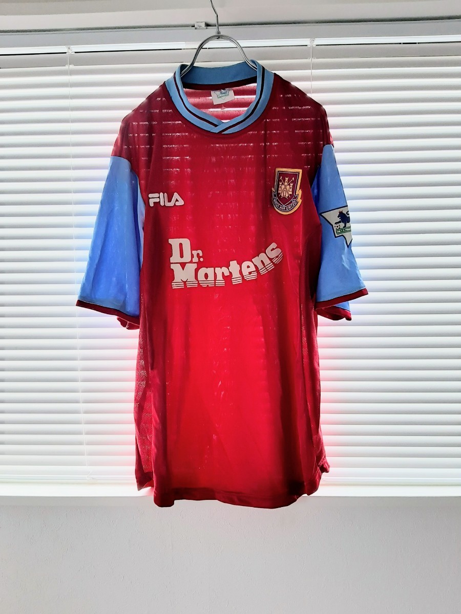 ウエストハム Dr マーチンロゴ FILA 01-03 Home ユニフォーム｜Yahoo