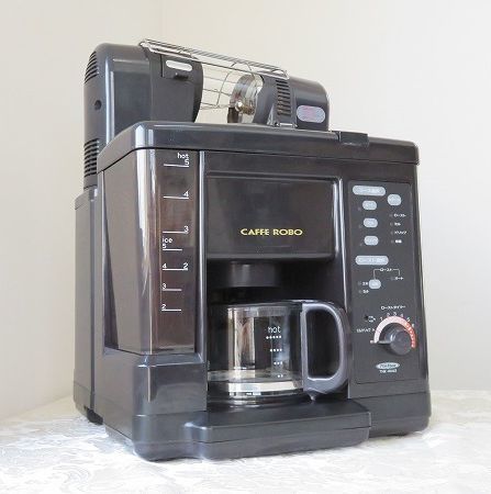 トータス株式会社 カフェロボ CAFFE ROBO 焙煎器付き コーヒーメーカー