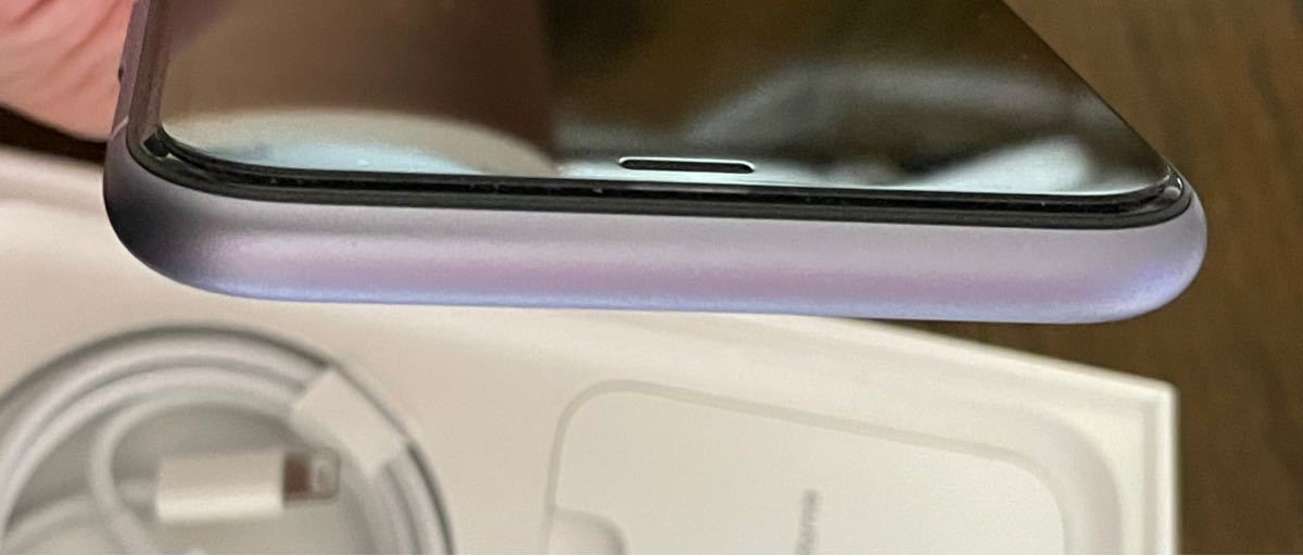 iPhone 11 64GB パープル 保証9/20まで バッテリー100% simフリー