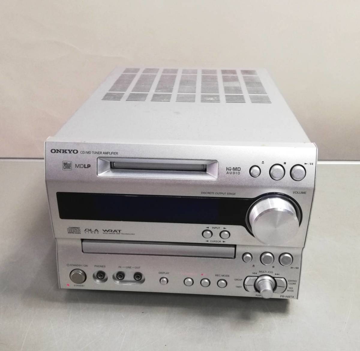 ONKYO オンキョー FR-N9SX CD/MD/USB コンポ動作良好・美品 Yahoo