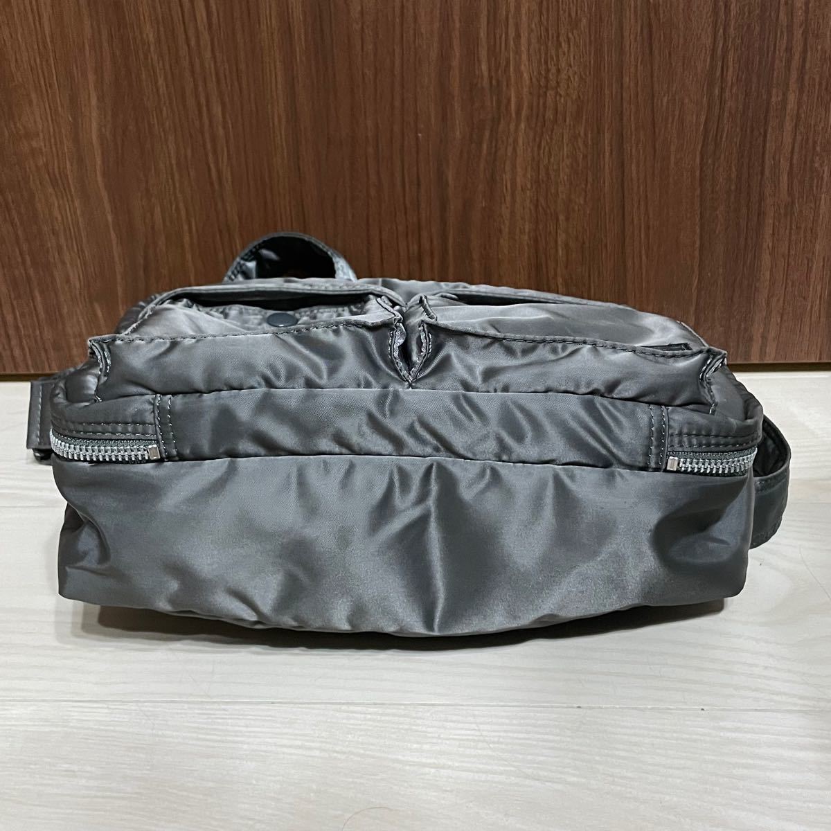 PORTER ポーター タンカー ショルダーバッグ L 廃盤 シルバーグレー