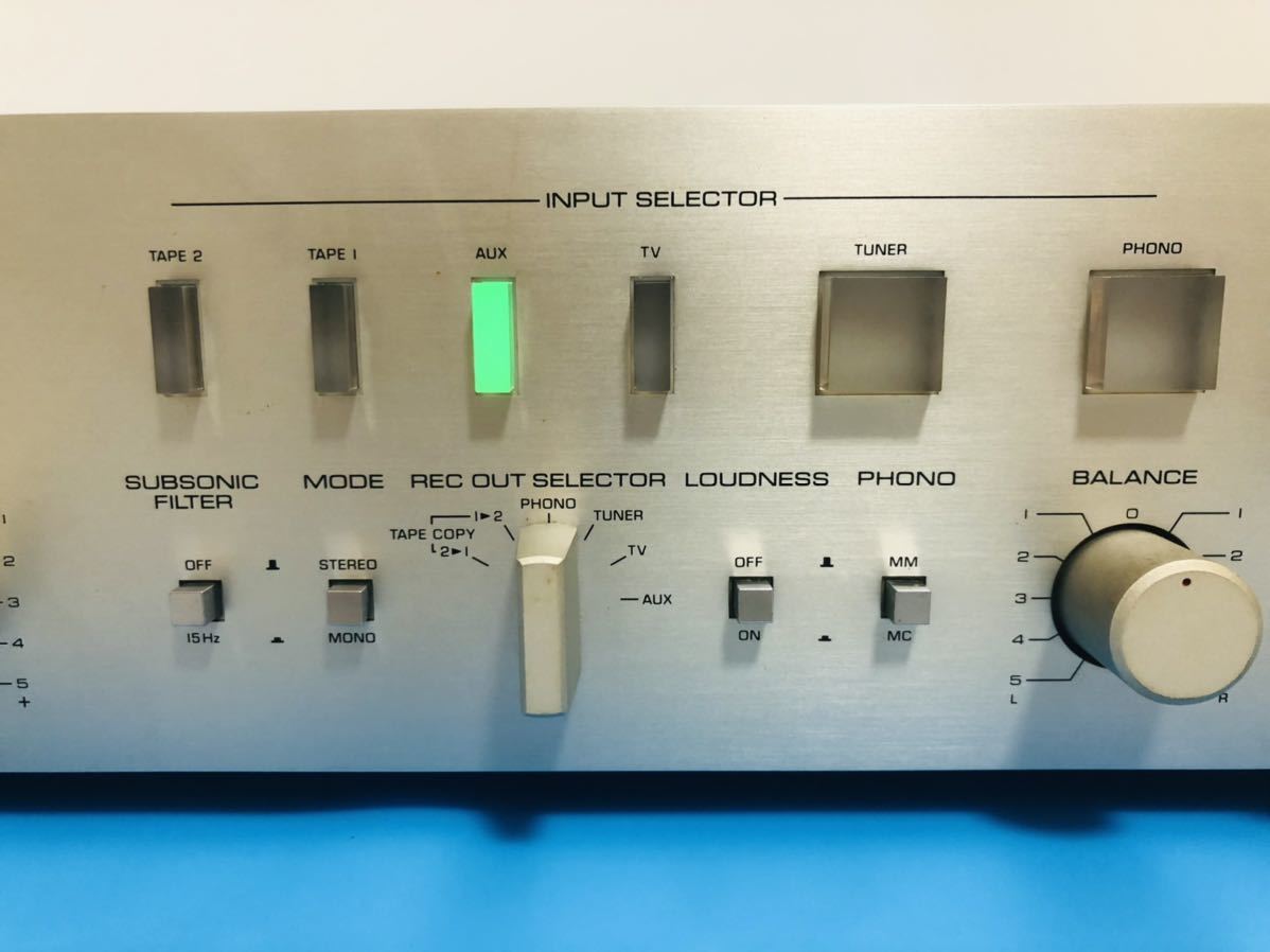 Yahoo!オークション - 整備済動作品 YAMAHA A-5 プリメインアンプ 取説