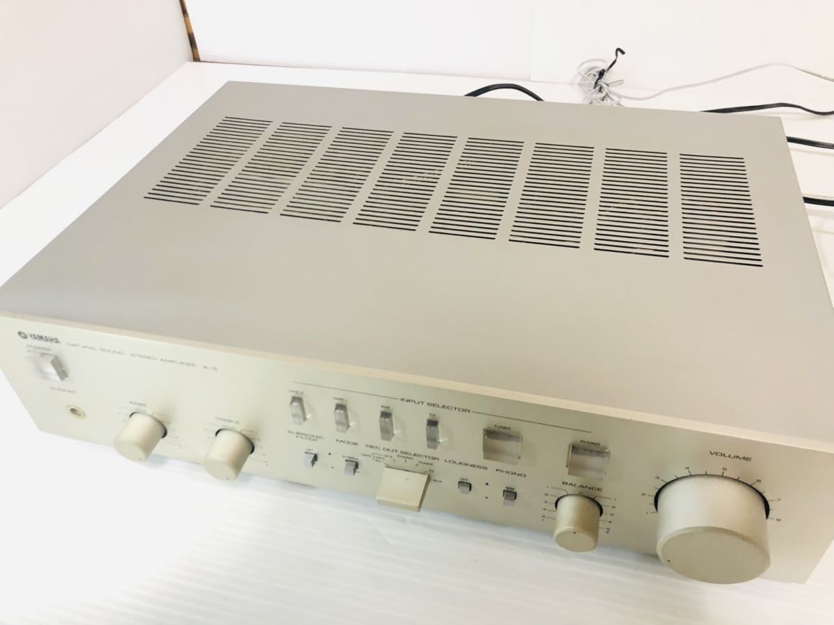 Yahoo!オークション - 整備済動作品 YAMAHA A-5 プリメインアンプ 取説