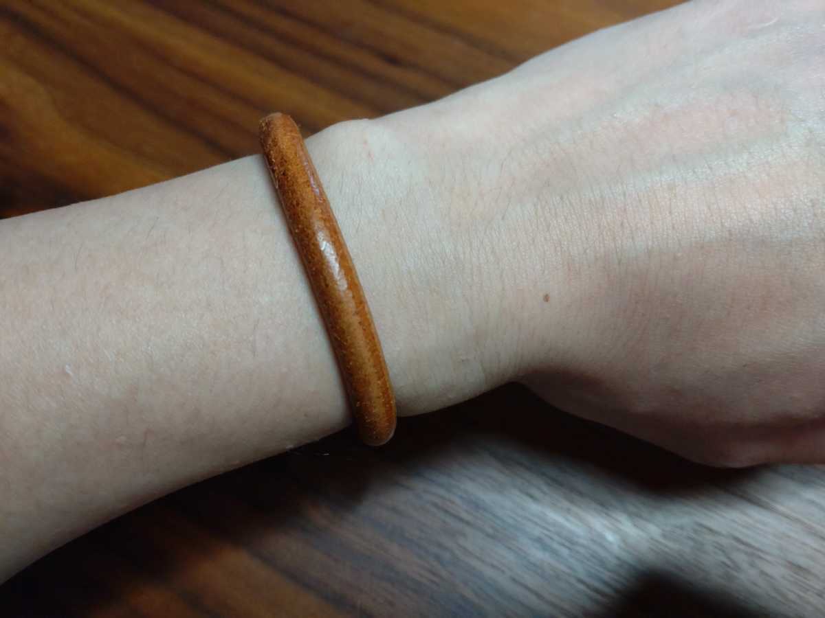 廃盤 HERMES エルメス iota イオタ ブレスレット 藤原ヒロシ レザー