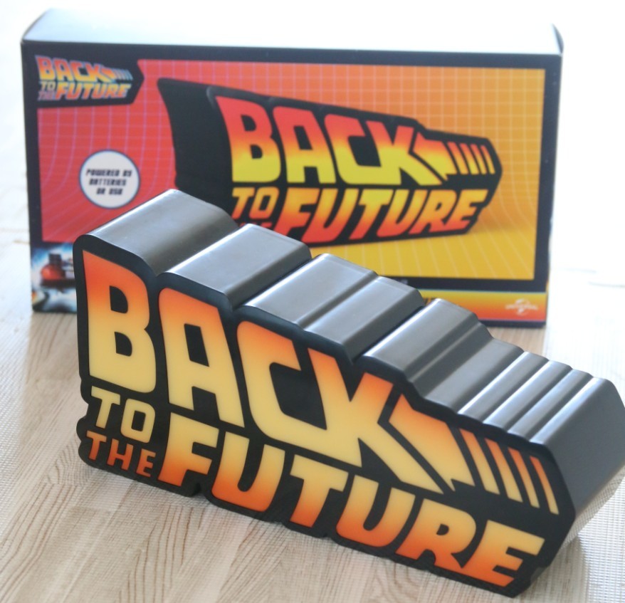 バックトゥザフューチャー ライトボックス ロゴライト 新品未開封品