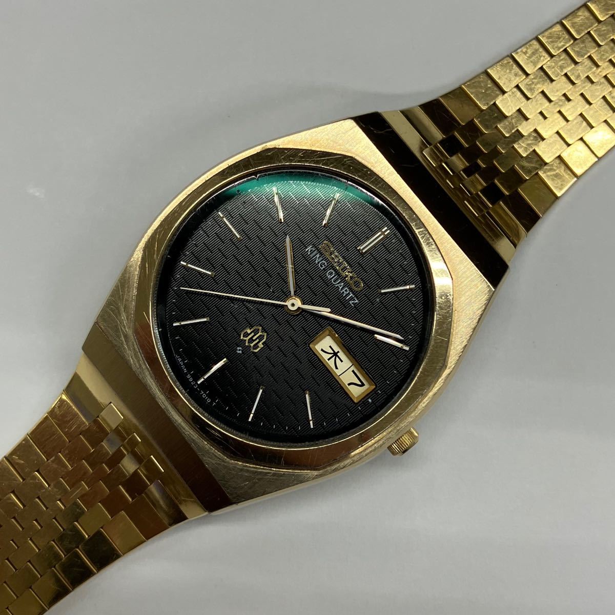 SEIKO セイコー KING QUARTZ キングクォーツ 9923-701A ゴールド色