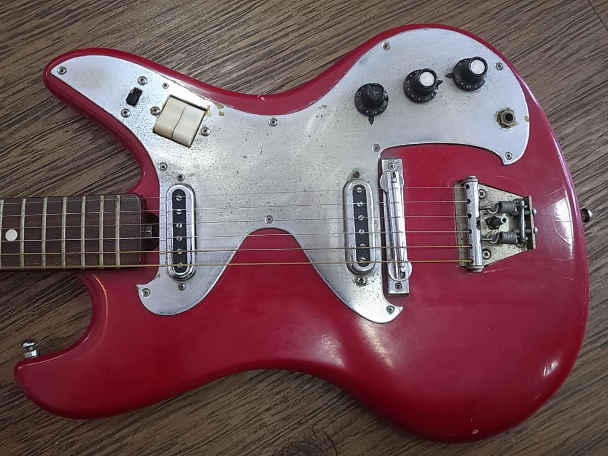 Yahoo!オークション - 1960年代KAWAI Uni-tone EG-35ビザールエレキギ