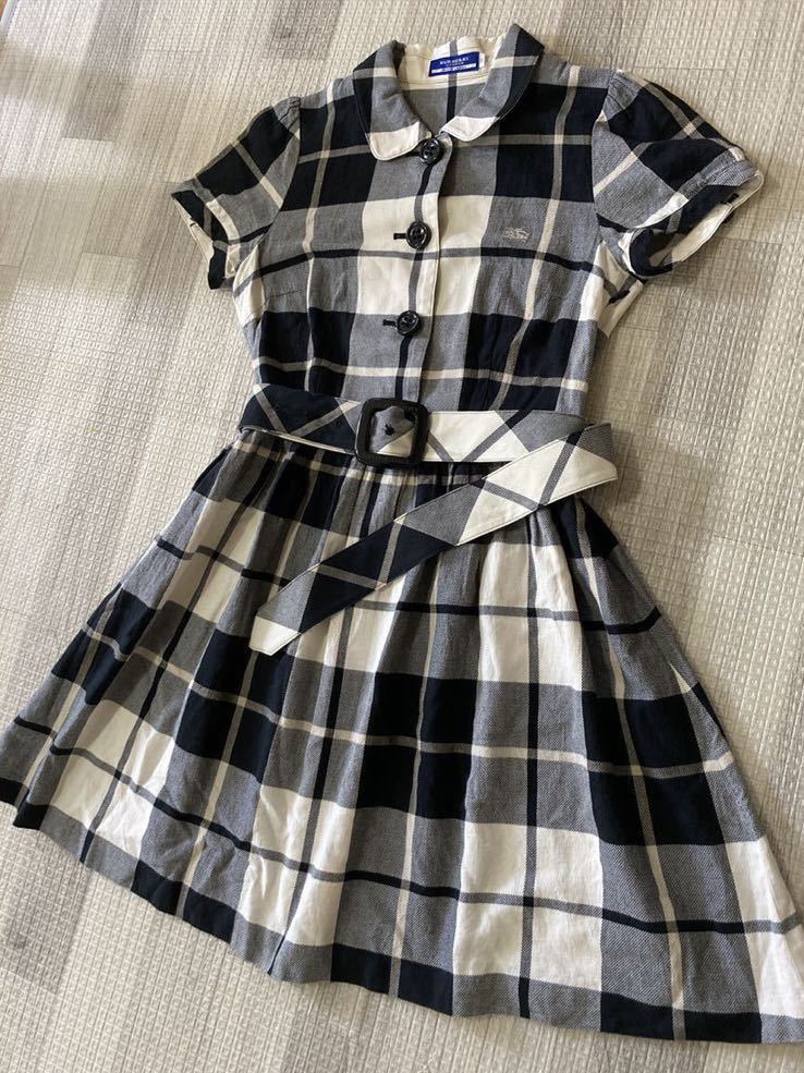 BURBERRY 半袖ワンピース チェック柄
