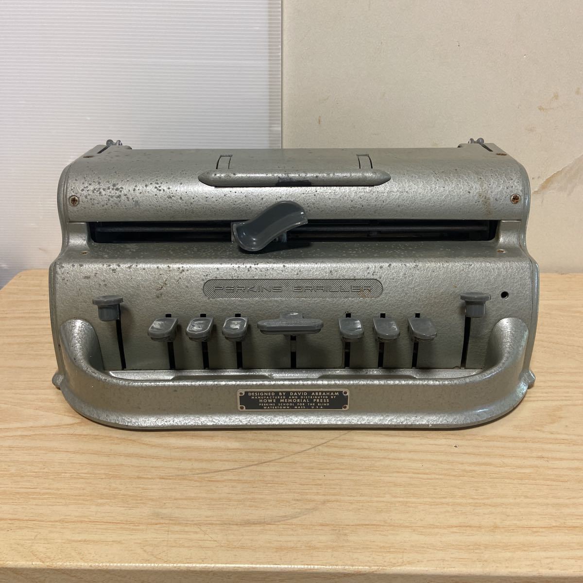 PERKINS BRAILLER パーキンスブレーラー 点字タイプライター
