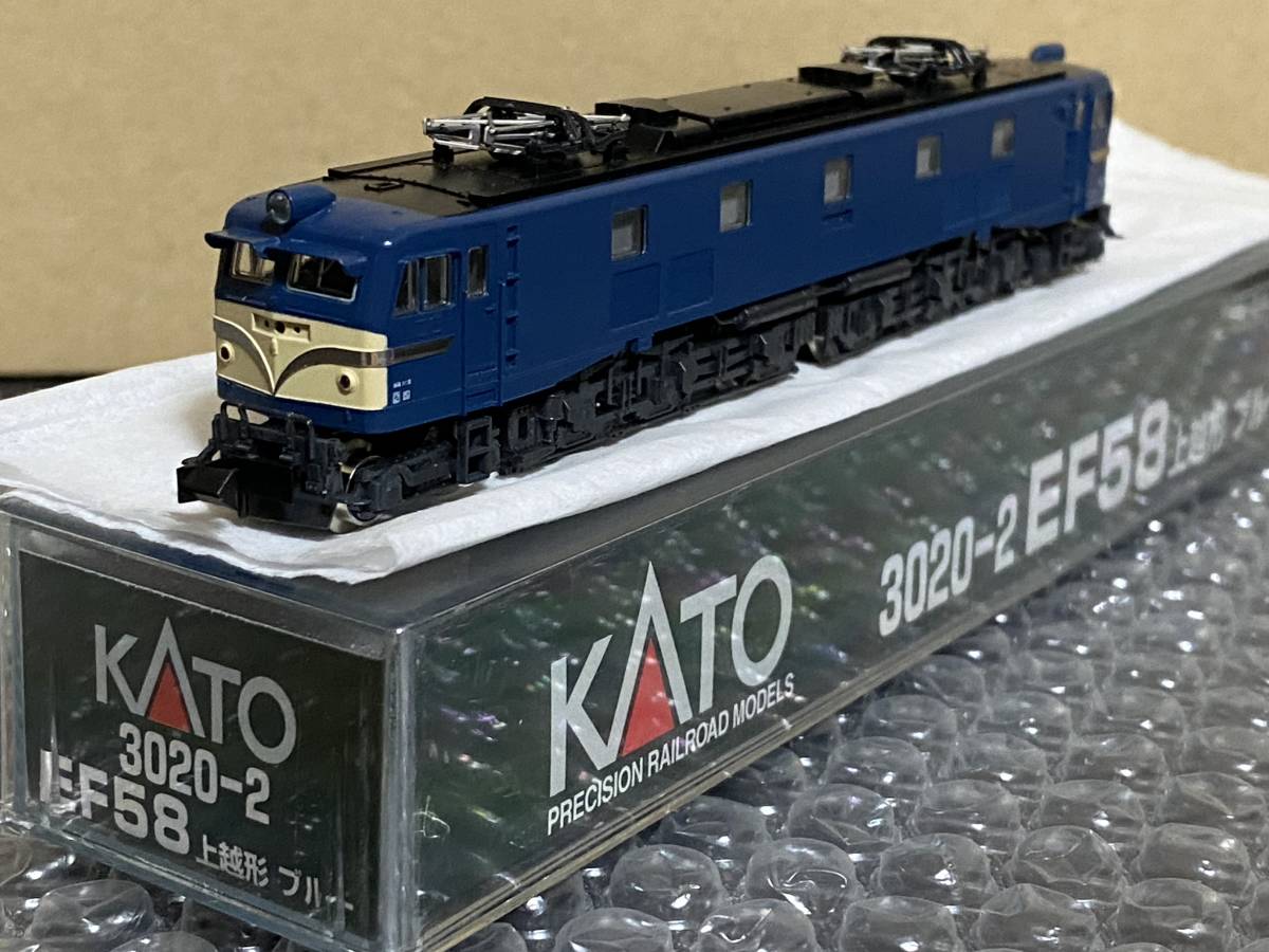 KATO 3020-2 ▽KATO-3020-2▽EF58「上越形-ブルー」/ケーディー