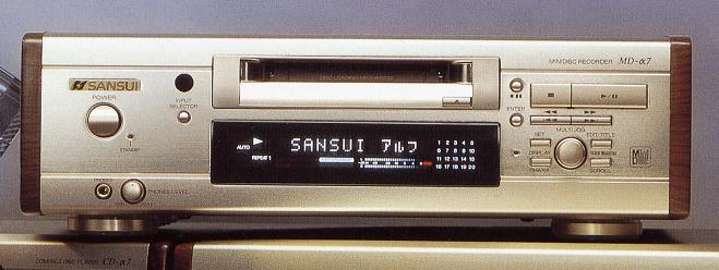 SANSUI MDデッキMD-α7の仕様 サンスイ