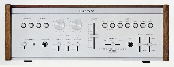SONY TA-1150の仕様 ソニー