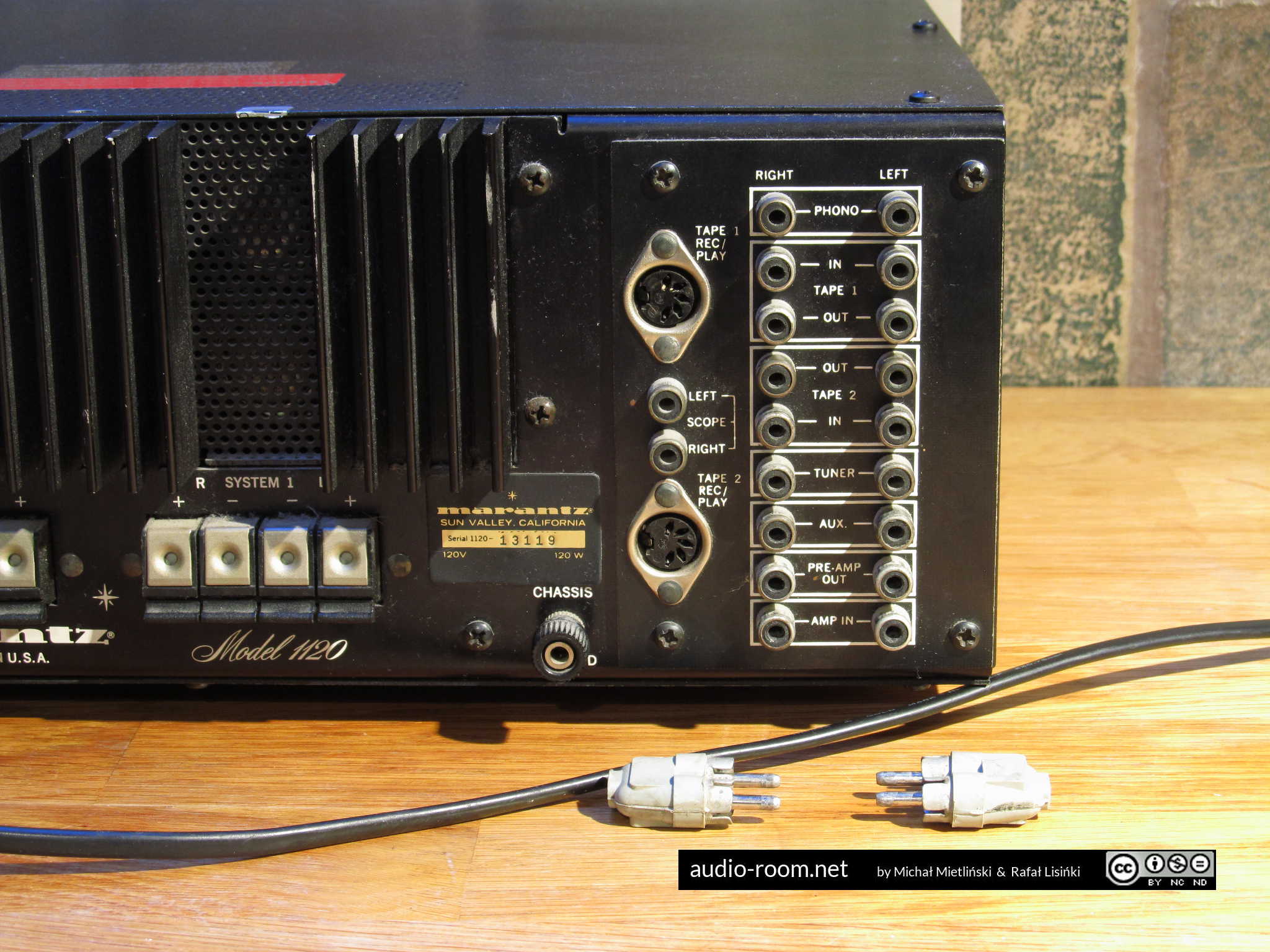 Marantz Model 1120 – amplifier adjustment and maintenance | Audio-room