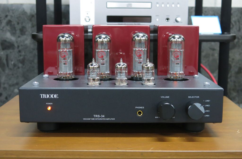 展示品：TRIODE 真空管アンプ TRS-34 | オーディオサミット