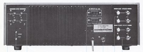 SONY TA-3200F Specifications SONY
