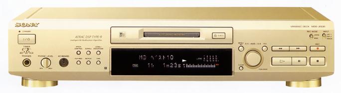 SONY MDS-JE630 specifications SONY