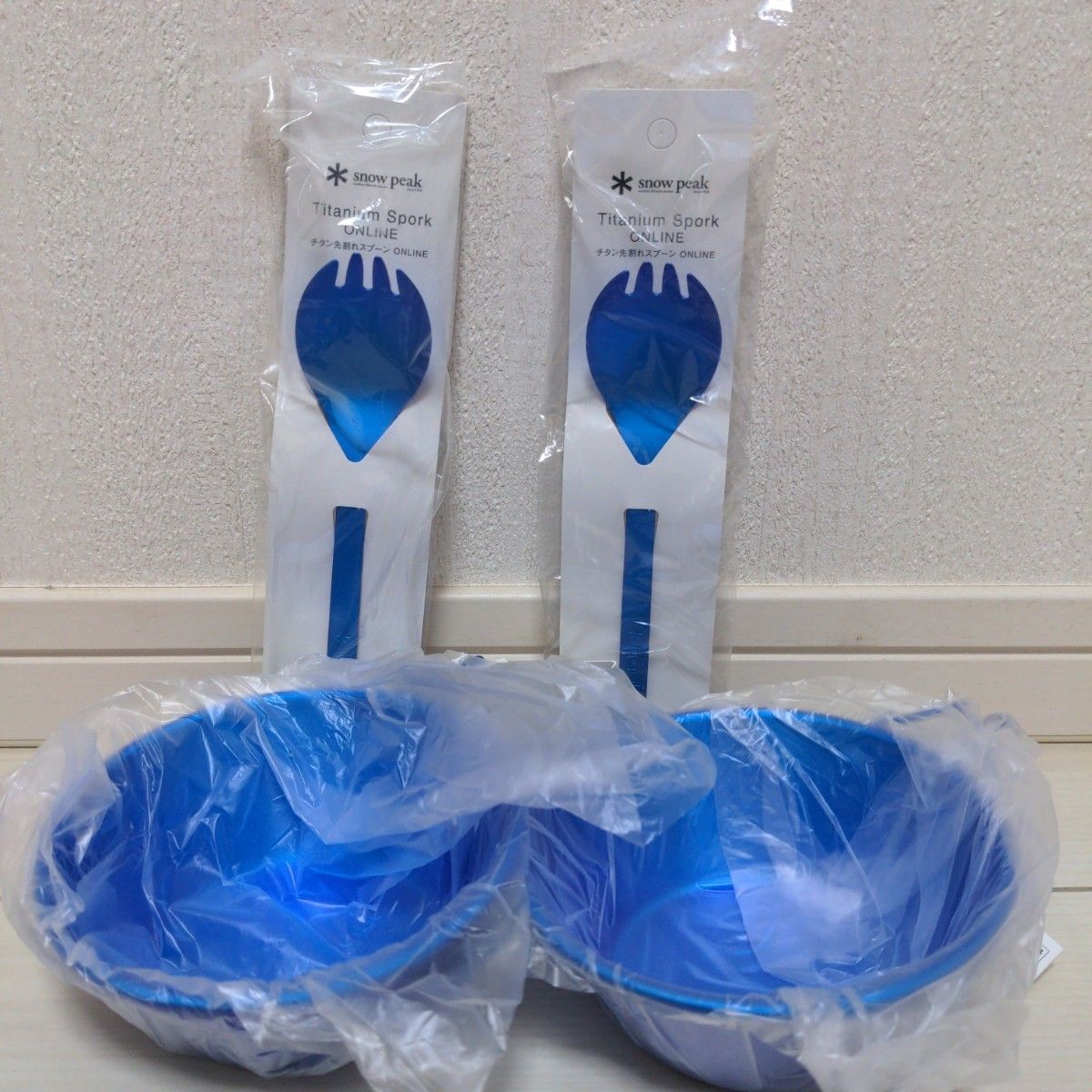 スノーピーク 限定シェラカップ ランドステーション 江戸紫 緑 黄緑 青