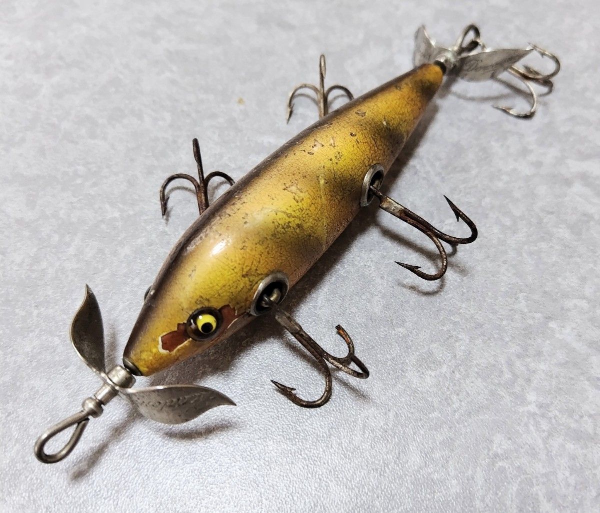 希少 オールド ヘドン バサー オールドバサー heddon old ウッドバサー