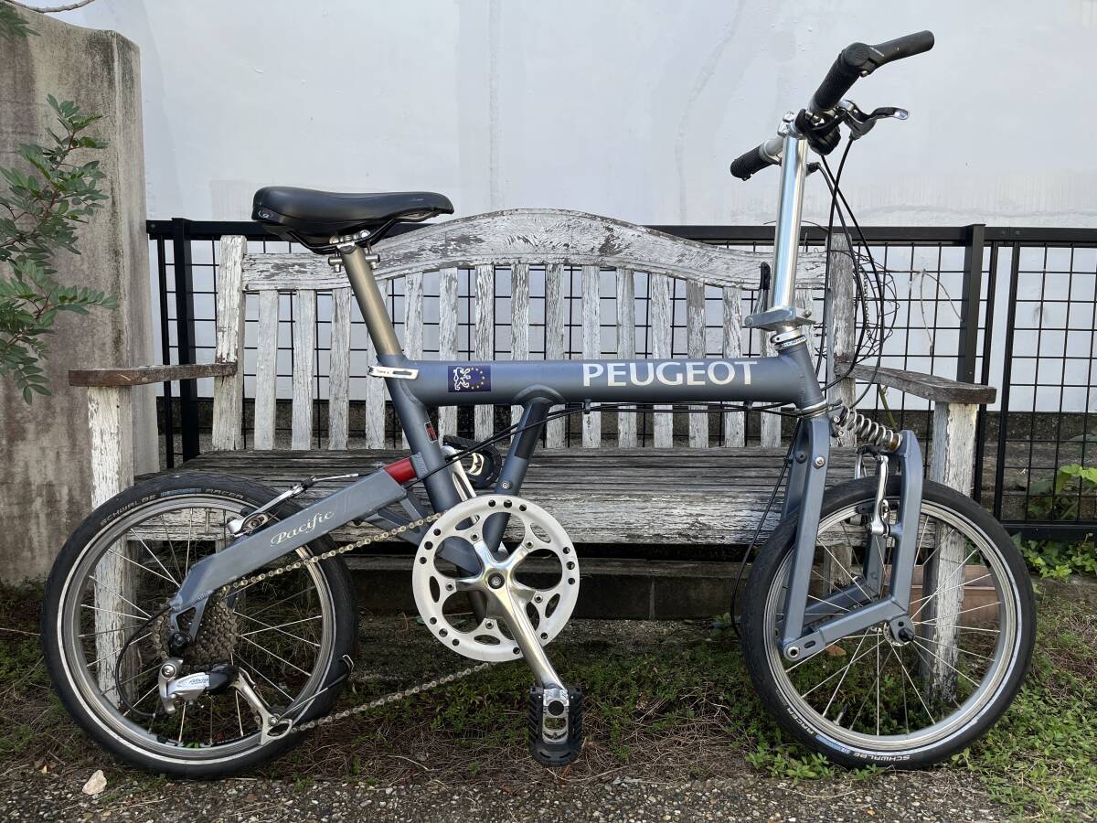 Yahoo!オークション -「プジョーパシフィック」(折り畳み自転車) (車体