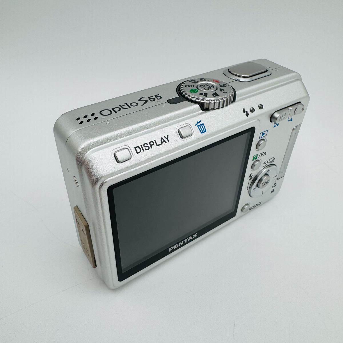 PENTAX Optio S55 シルバー 単3電池駆動 PENTAX Optio S55 シルバー 単