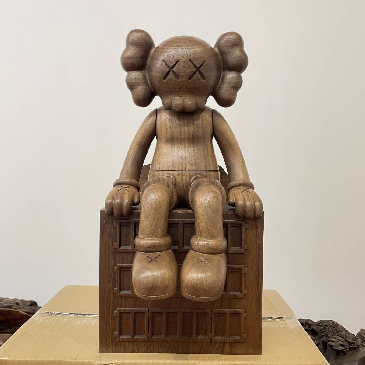 KAWS カウズ Together brown ソフビ フィギュア Kaws Together