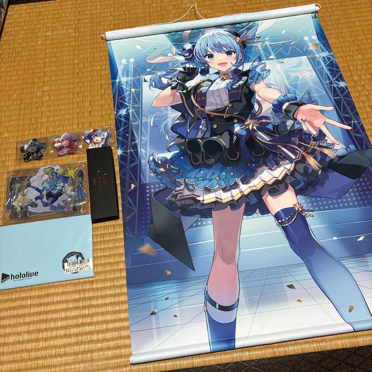 未開封 VTuber ホロライブ 風真いろは 活動1周年記念 グッズ ラバー