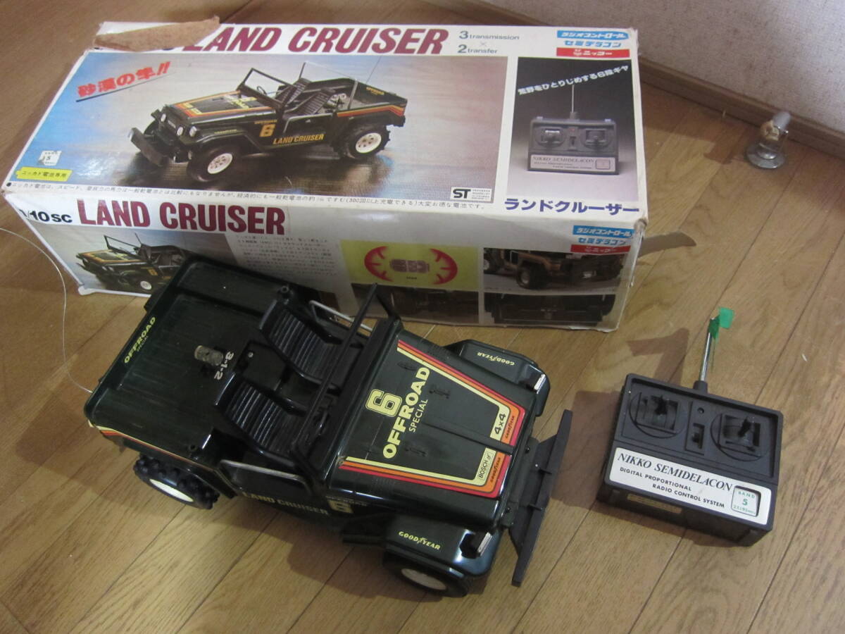 ニッコー セミデラコン 1/10SC LAND CRUISER 美品 【公式通販】