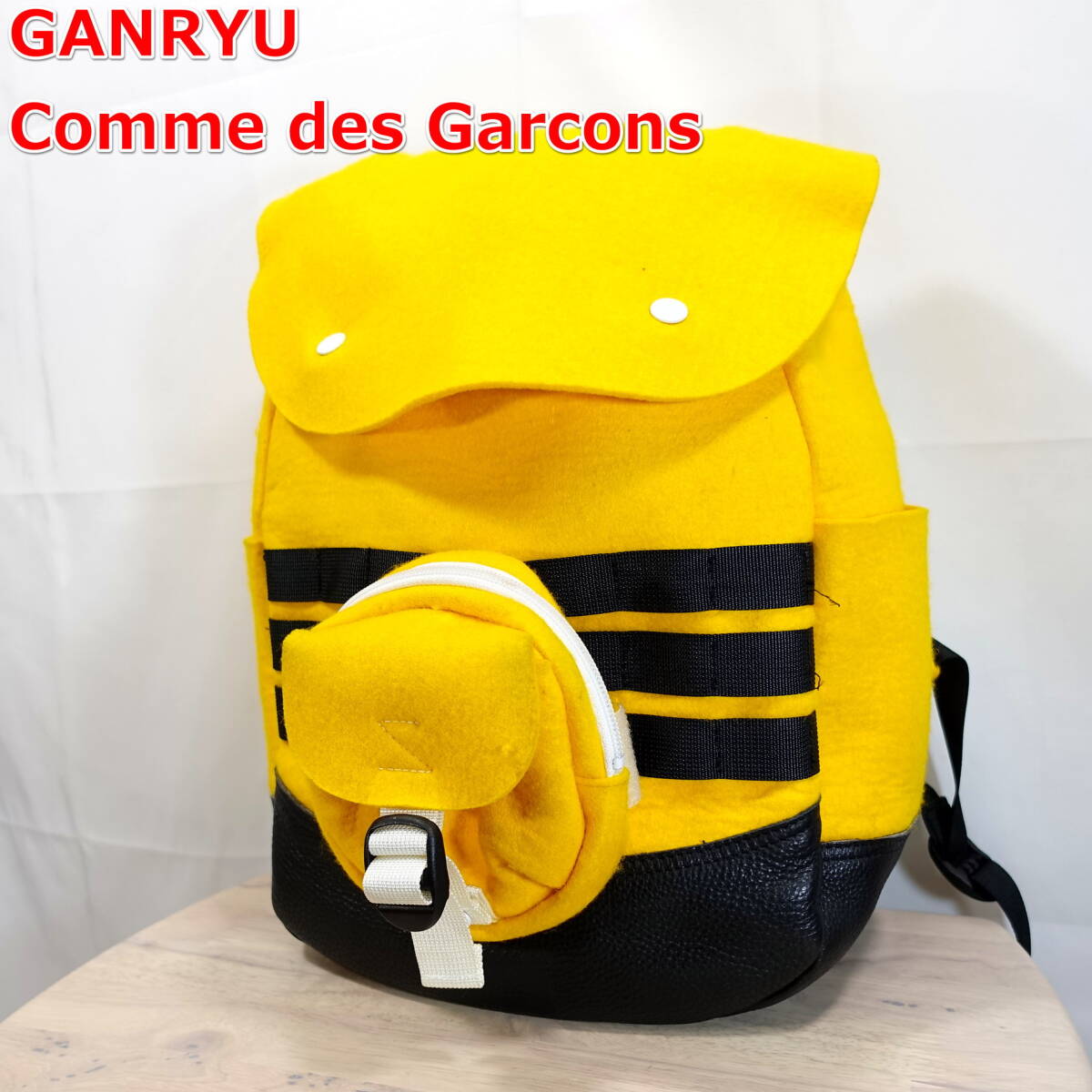 新品】COMME des GARCONS コムデギャルソン 馬革 ナイロン バック