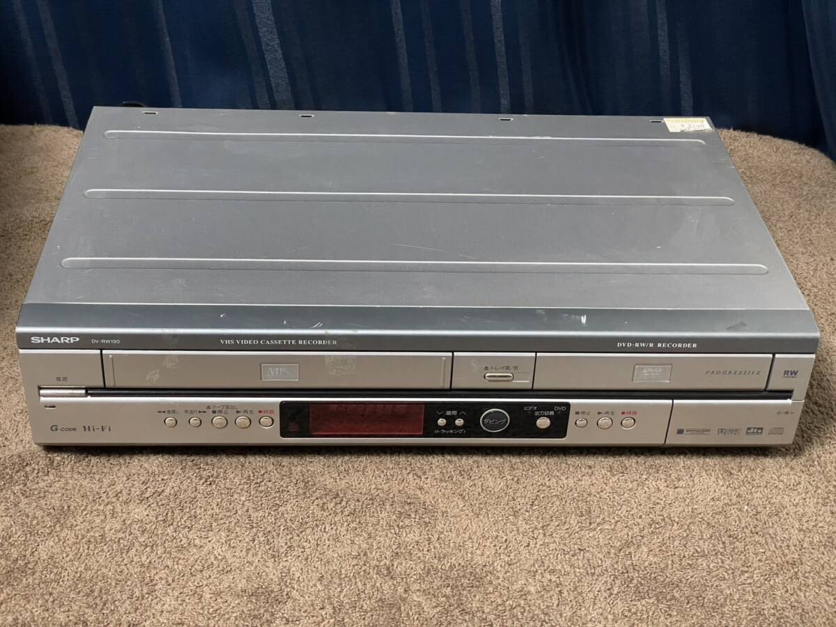 Yahoo!オークション -「シャープ dv-rw190」の落札相場・落札価格