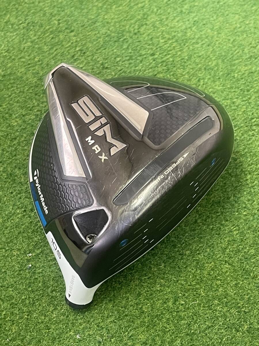 支給品！TaylorMade SIM MAX ドライバー 10.5° ヘッドのみ