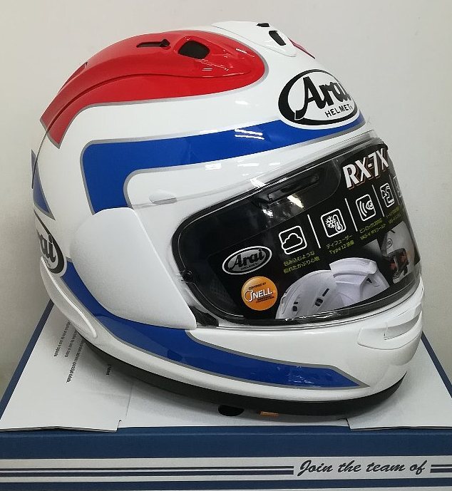 Yahoo!オークション -「アライ rx-7x NSR」(ヘルメット、シールド