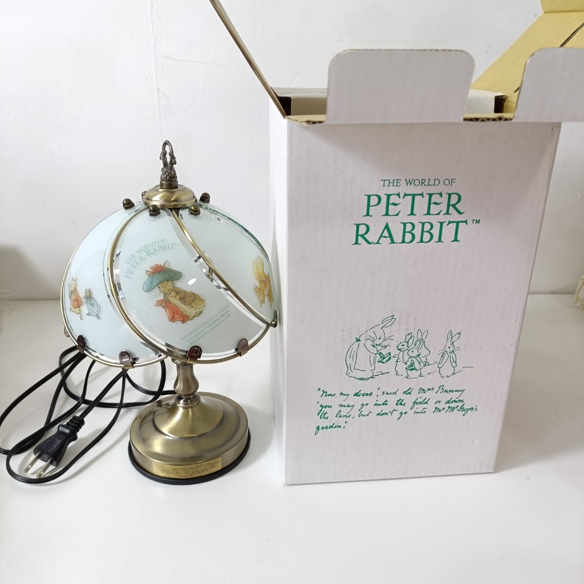 Yahoo!オークション -「peter rabbit」(卓上スタンド) (照明)の落札