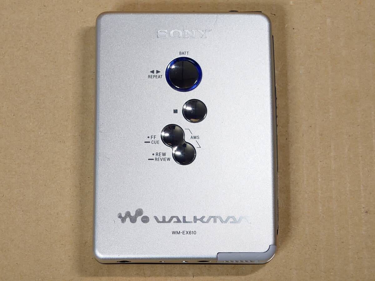 動作品 SONY WM-EX610 カセットウォークマン 付属品用確認 ソニー 動作