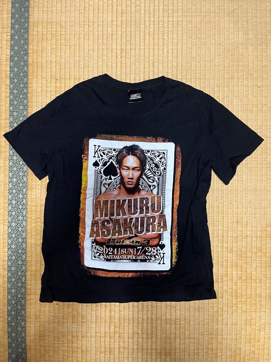 朝倉未来 BIOノベルティTシャツ Lサイズ｜Yahoo!フリマ（旧PayPayフリマ）