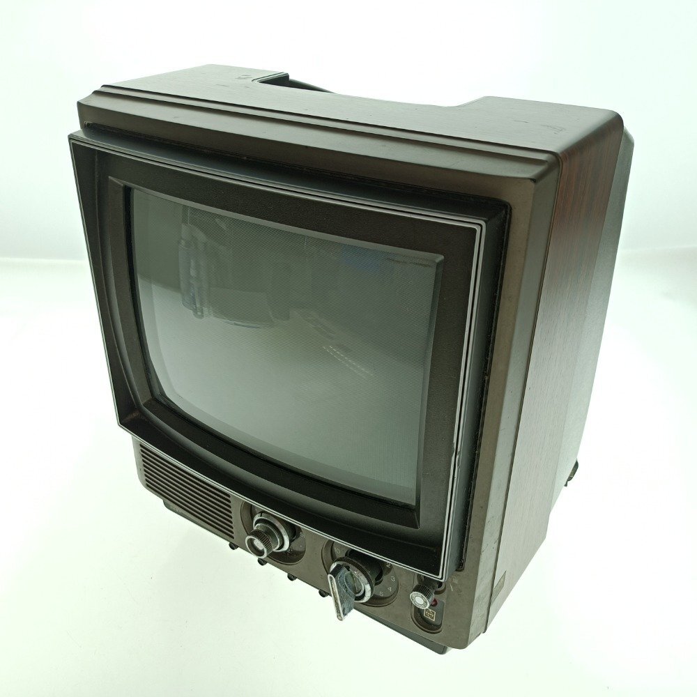 National TH6-X30 1980年製 ブラウン管TV付ラジカセ 動作品 National