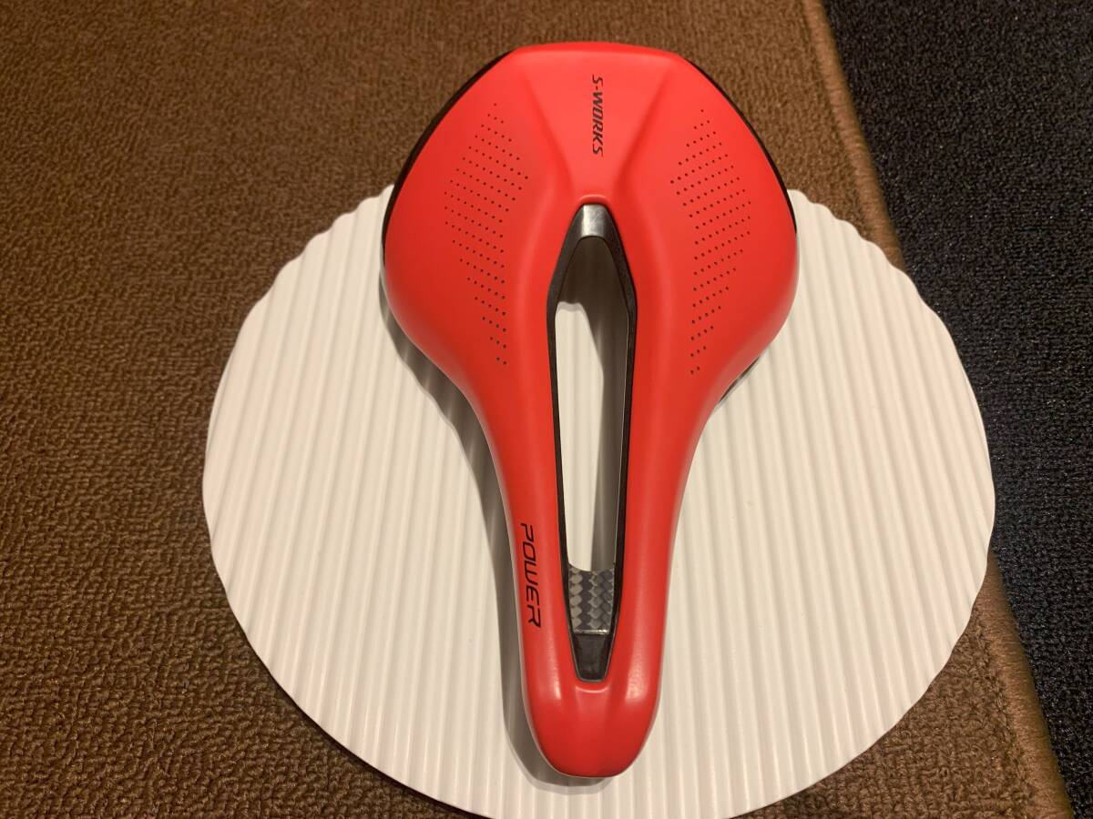 ひ*ん様 S-WORKS POWER ARC RED 155 カーボンサドル