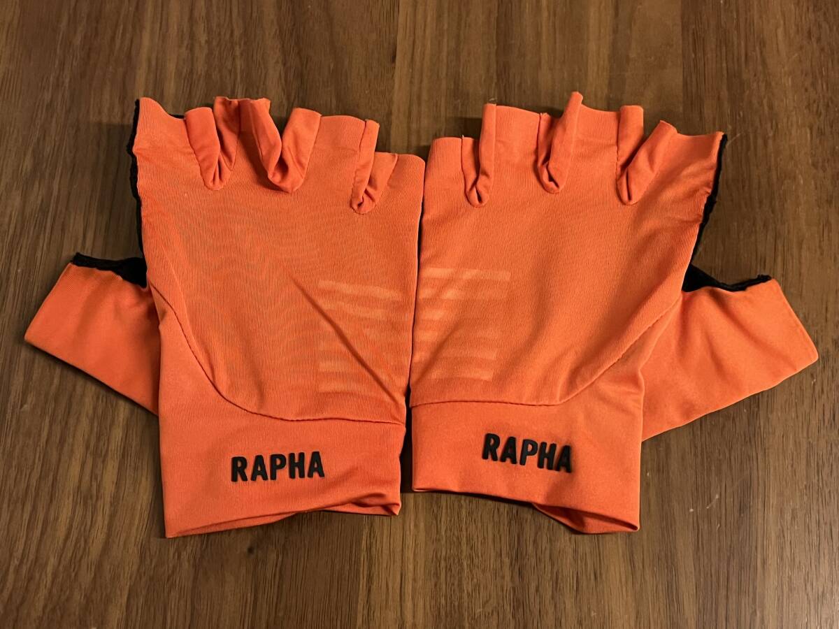 美品✨Rapha Pro Team ビブタイツ M オレンジ/ブラック 2025年最新