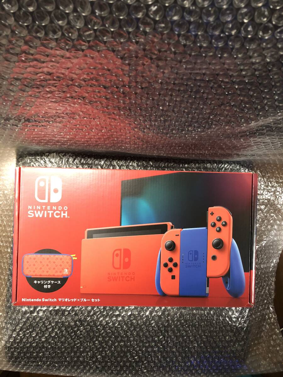 任天堂 Nintendo Switch マリオレッド×ブルー セット オークション比較