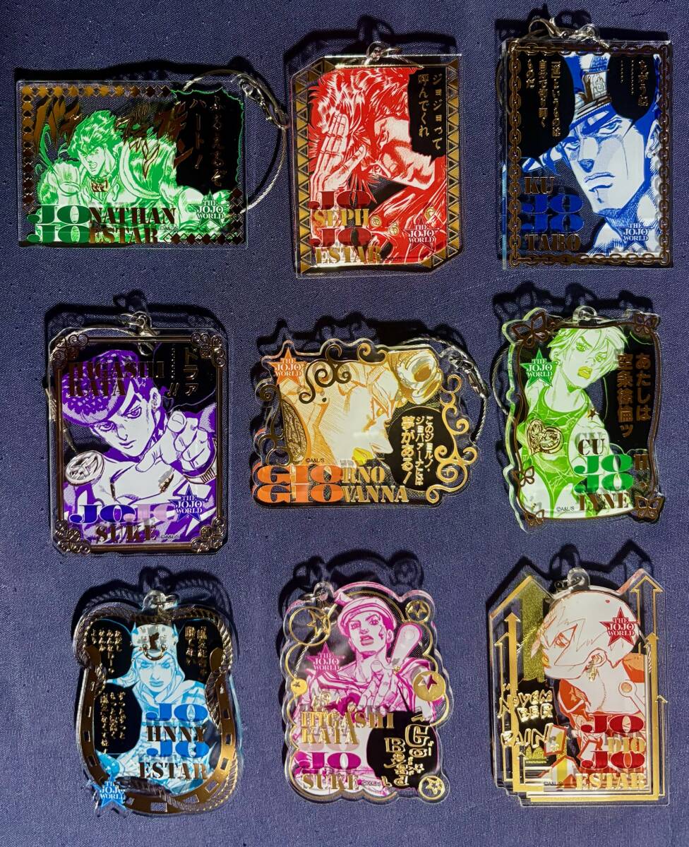 不用品応談可】コンプ全種セット キューピー 『THE JOJO WORLD』荒木