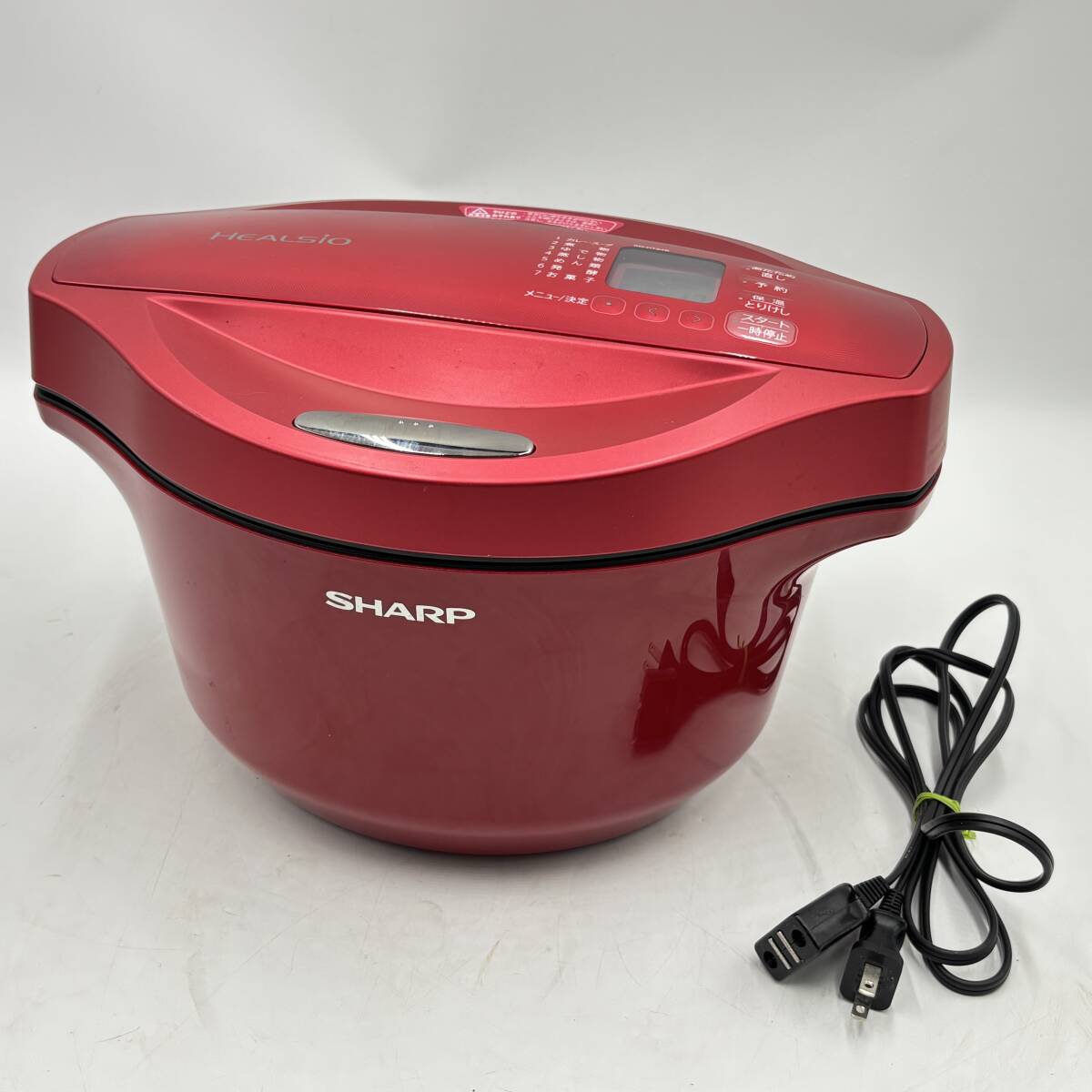 HEALSIO HOTCOOK 圧力鍋 レッド HEALSIO HOTCOOK 圧力鍋 レッド SHARP
