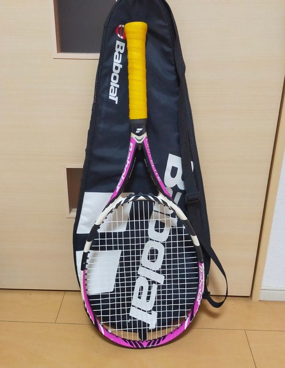 新品グリップテープ付 Babolat Drive Lite テニスラケット 軽量 初心者
