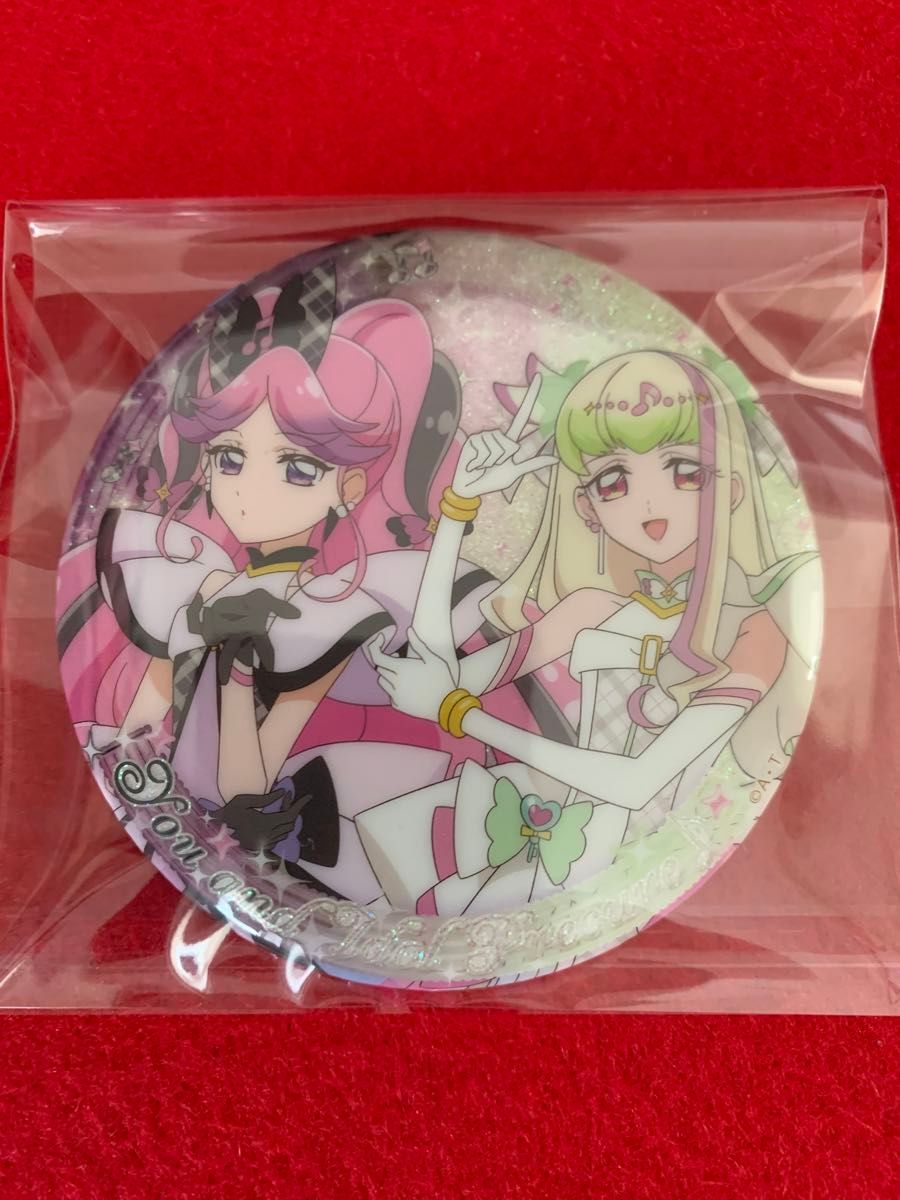 キミとアイドルプリキュア展 缶バッジ キュアキッス 2種セット｜Yahoo